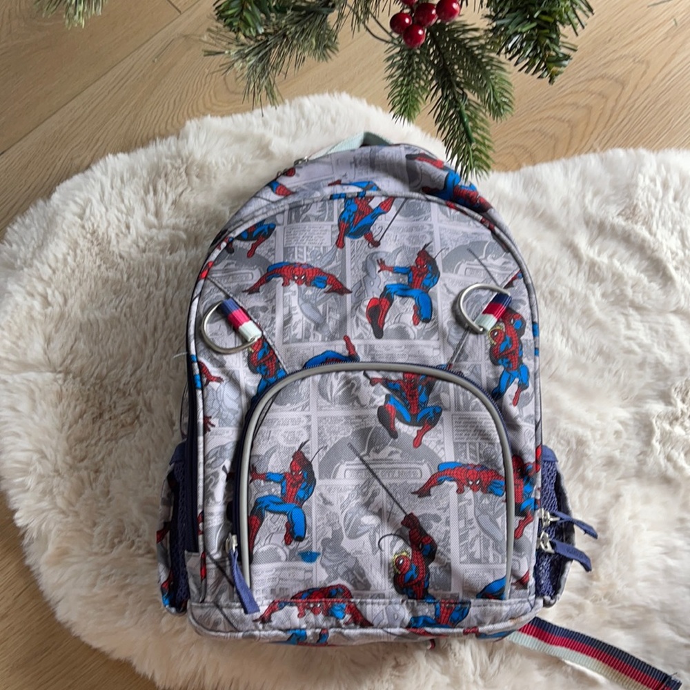 Pottery Barn Kids Classic Spider-Man Backpack & Lunchbox